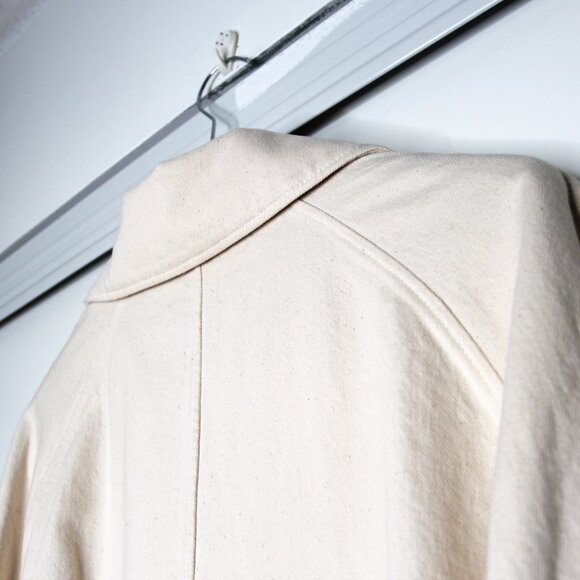 BNWT SS21 MARNI OFF WHITE DENIM TRENCH COAT 48 & 50 - Picture 5 of 15